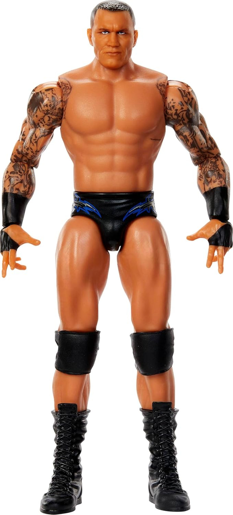 Mattel WWE Randy Orton Actionfigur, Main Battle Series #154, ca. 15 cm hohe Sammelfigur mit 10 Bewegungspunkten und realistischem Aussehen, JCV42, [Mehrfarbig] Actionfiguren Naty Shop Standardtitel
