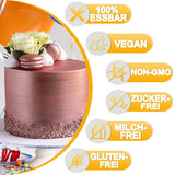 Essbarer Glitzer, Set mit 6 Farbtönen, 5 Gramm Glitter Naty Shop