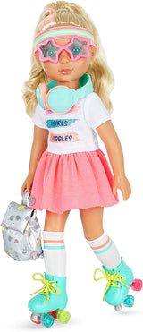 Glitter Girls – Sunnie Dolls – bewegliche Sunnie-Puppe, 36 cm – blondes Haar und grüne Augen – Spielzeug für Kinder ab 3 Jahren