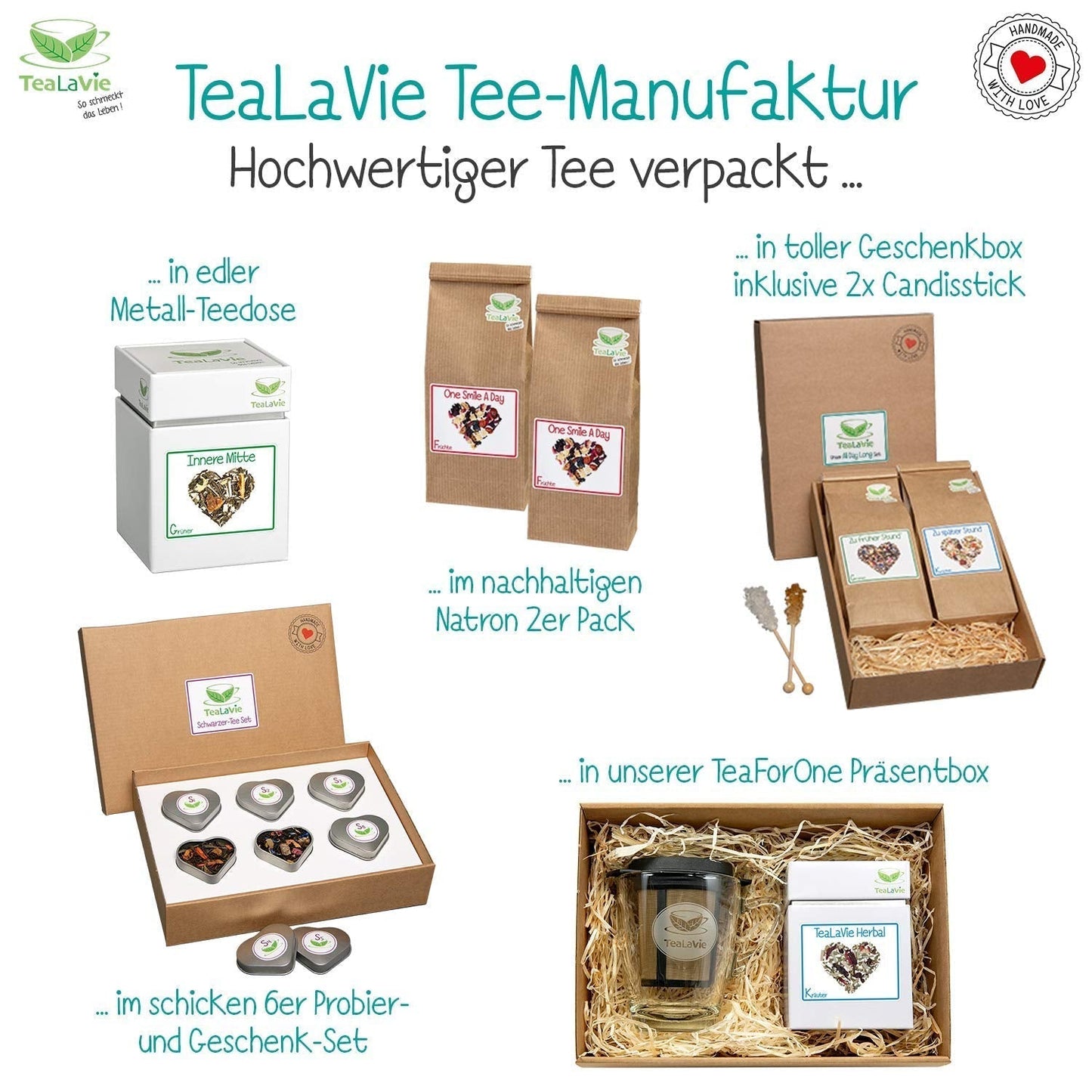 Tealavie – Tee für Kinder ohne Zucker – Walderdbeeren und Rhabarber (200 g) Tealavie Fruit – Loser Früchtetee