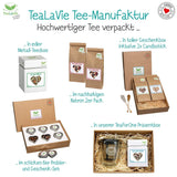 Tealavie – Tee für Kinder ohne Zucker – Walderdbeeren und Rhabarber (200 g) Tealavie Fruit – Loser Früchtetee