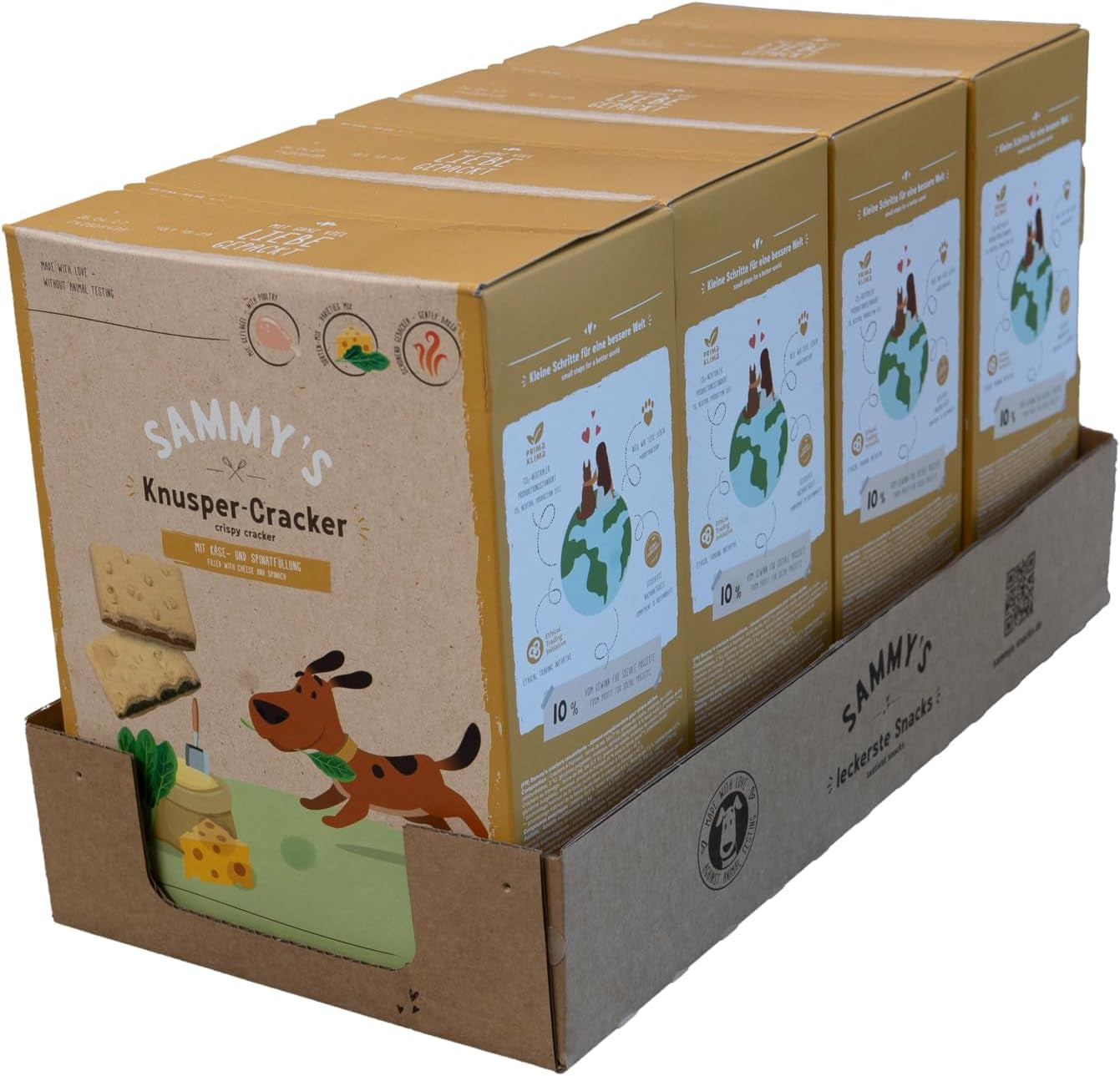 Sammy's Müsli-Münzen | Knusprig gebackene Snacks für Hunde | 5 Körner-Müsli-Münzen für Ihren großen pelzigen Freund (30 kg+) | 1 kg