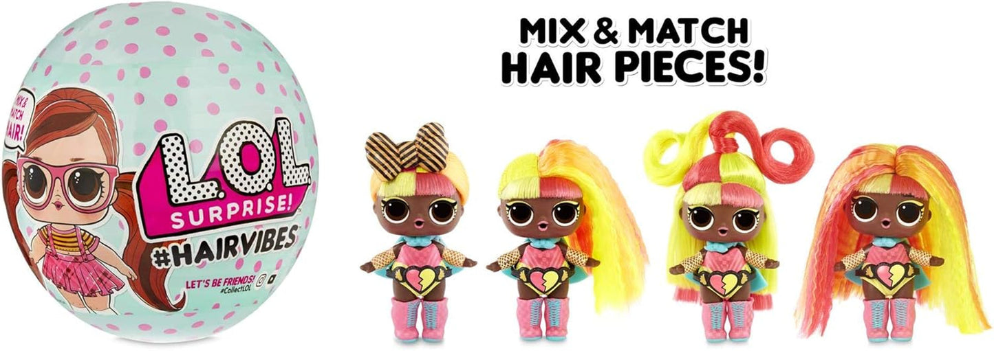LOL Surprise Sammelpuppen für Mädchen – Mit 15 verschiedenen Überraschungen und Frisuren – #Hairvibes Dolls