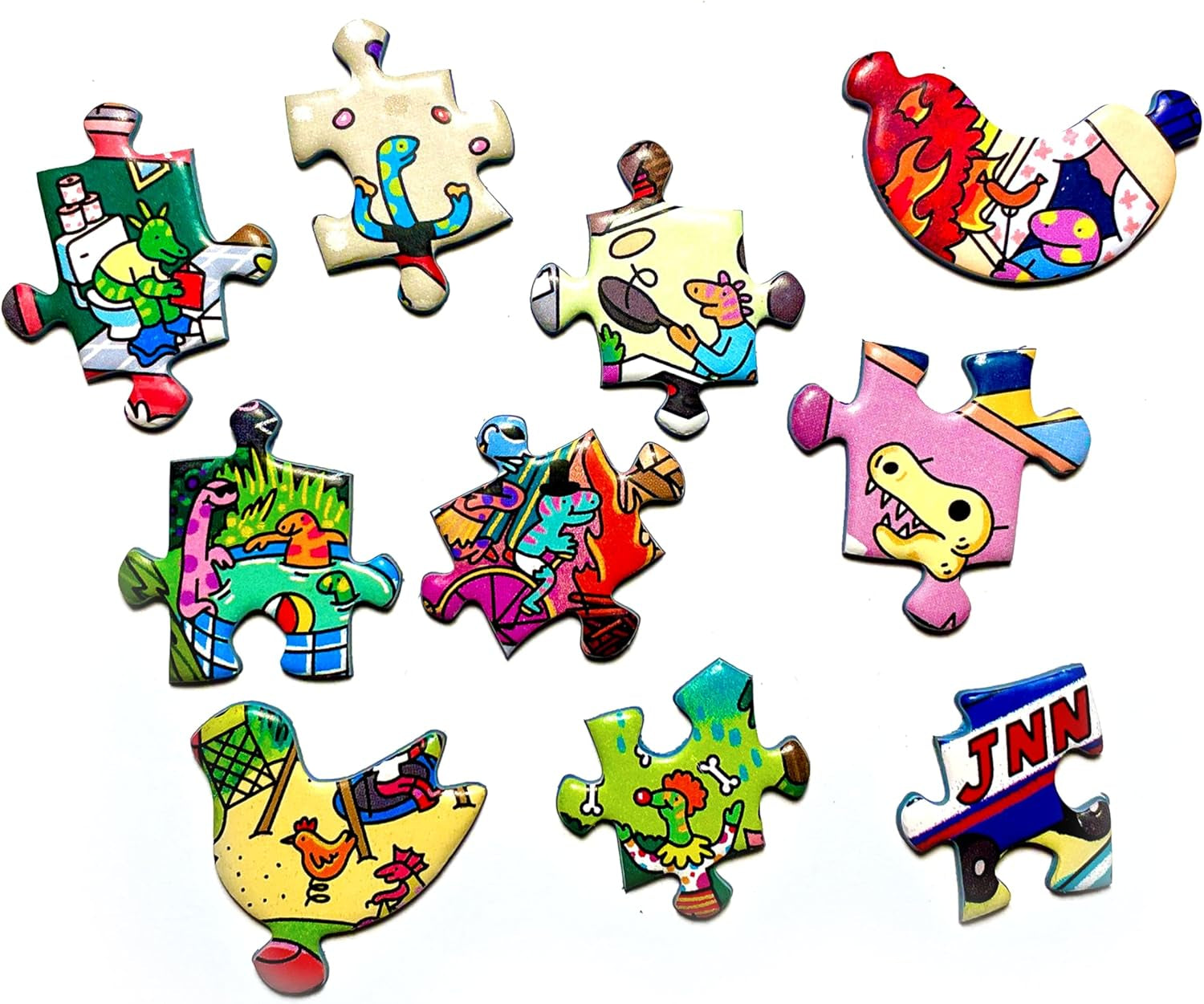 Big Rockstadt – 1000-teiliges Puzzle von The Magic Puzzle Company – Serie Vier Puzzle Naty Shop