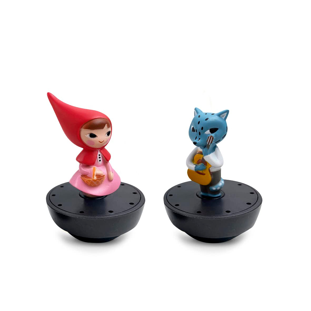 Trousselier – Rotkäppchen – tanzende Spieluhr – Spieluhr – ideales Geburtstagsgeschenk – 2 abnehmbare Figuren – einfach zu handhaben – Frühlingsmusik von Vivaldi – Farbe Mehrfarbig, S95095, großes Babyspielzeug Naty Shop