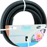 Schwarzer Spiralschlauch Oase 1 1/2", 5 m - Schlauchstück aus PVC-Material, geeignet für 1 bar (Arbeitsdruck)