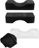 QWORK® Wimpernkissen, U-Förmiges Beauty Makeup Kissen, Ergonomisches Wimpernkissen Verlängerung Füren, Memory Foam Wimpernkissen Für Den Heimgebrauch Im Schönheitssalon (Schwarz) Cervical Orthopaedic Pillows Naty Shop