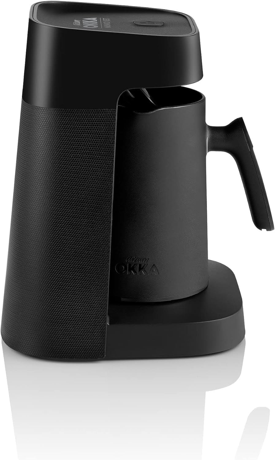 Türkische Kaffeemaschine Arzum Okka MINIO JET, 400 W, Fassungsvermögen 5 Tassen, Überlaufschutz, akustisches Warnsystem, Türkische Kaffeemaschine, Chrom