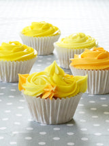 Sugarflair Pasta-Lebensmittelfarbe Gelb, 4er-Set, Pasta-Lebensmittelfarbe, Fondant, Marzipan, Zuckerpaste, Buttercreme und mehr: Narzisse, Kanariengelb, Creme, Eiermelone, 4er-Set