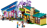 LEGO Friends Olly und Paisley Familienhaus, Puppenhaus mit Figuren und Zubehör, zweistöckiges Haus und Baumhaus-Set, kreatives Geschenk für Mädchen und Jungen ab 7 Jahren. 42620 Bausets. Besuchen Sie den LEGO-Store