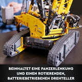 LEGO Technic Liebherr LR 13000 Raupenkran-Set, Bauen Sie das beste ferngesteuerte Baufahrzeugmodell mit Control+ App, Kran mit Windensystem und Hubarm, großer Modellbausatz für Erwachsene 42146 Besuchen Sie den LEGO-Store Bausets