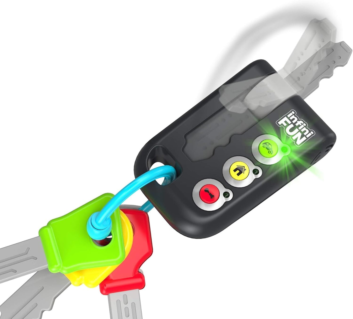 My Duo High-Tech Phone + Key – Ein sehr realistisches Telefon und Schlüssel. - Spielzeug für mehrere Lernprojekte ab 12 Monaten Bebe Naty Shop Toys