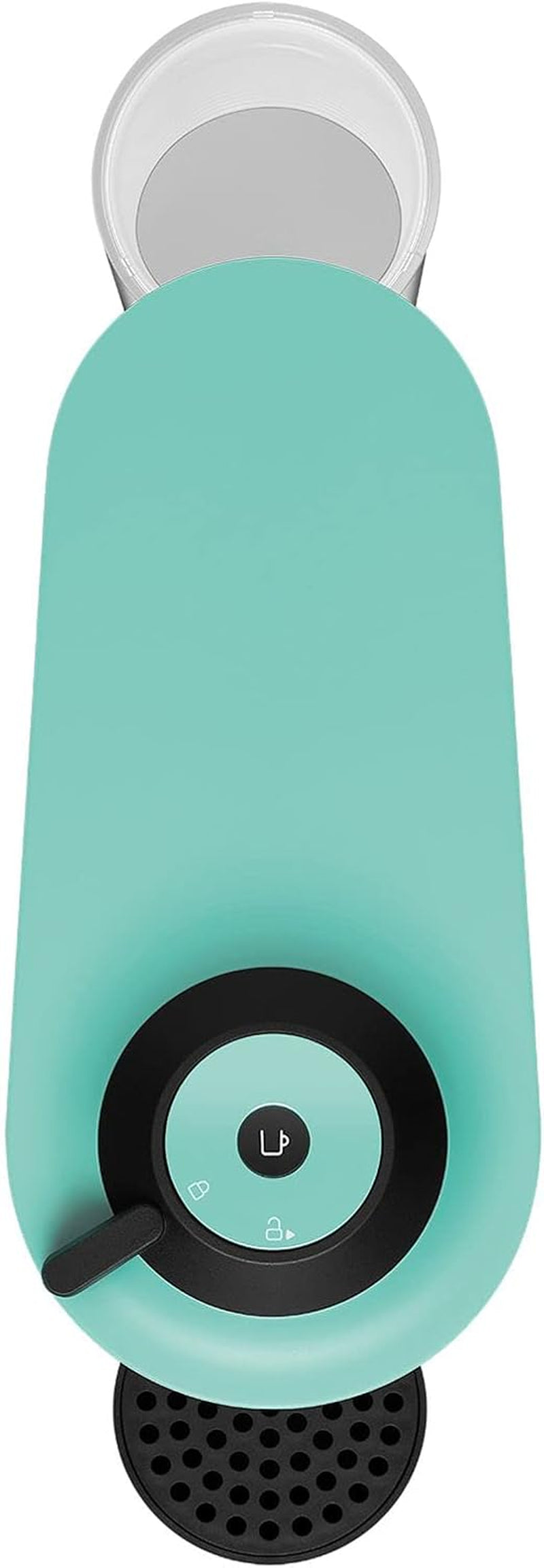 Espressomaschine mit Nespresso Krups Vertuo Pop Kapseln, Fassungsvermögen: 560 ml, automatische Kapselerkennung, One-Touch-System, 4 Tassengrößen, verkürzte Aufheizzeit, nachhaltig, Aqua Mint, XN9204
