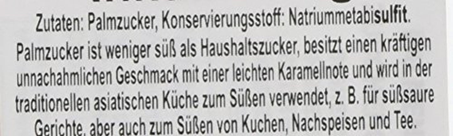 Cock Palmzucker, Scheiben, 4Er Pack (4 X 454 G Packung) Süßstoffe Naty Shop