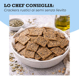 Bio-Omega-Samenmischung 3 kg (Mischung aus Kürbis-, Sonnenblumen- und Leinsamen), eine Mischung aus 3 ganzen rohen Ölsaaten, reich an Proteinen, Ballaststoffen und Omega-3-Fettsäuren