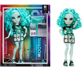 Rainbow High Shadow High Serie 3 – Berrie Skies – Grüne Modepuppe – Modisches Outfit und über 10 farbenfrohe Spielaccessoires – Ideal für 4–12-Jährige und Sammler