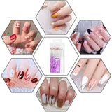 Nagel Pinsel Set, 10-Teilig Gelnägel Pinsel Nagellackstift Acrylpinsel Für UV Gel Nägel Acrylfingernägel Nailart Maniküre Nageldesign Zubehör