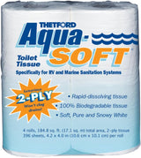 03300 Aqua-Soft Toilettenpapier, 2 Lagen, 4 Rollen