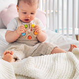 HABA 306692 – Fangspielzeug mit Kugelrad, Fangspielzeug ab 6 Monaten, Made in Germany, Buntes Bebe Toys Naty Shop