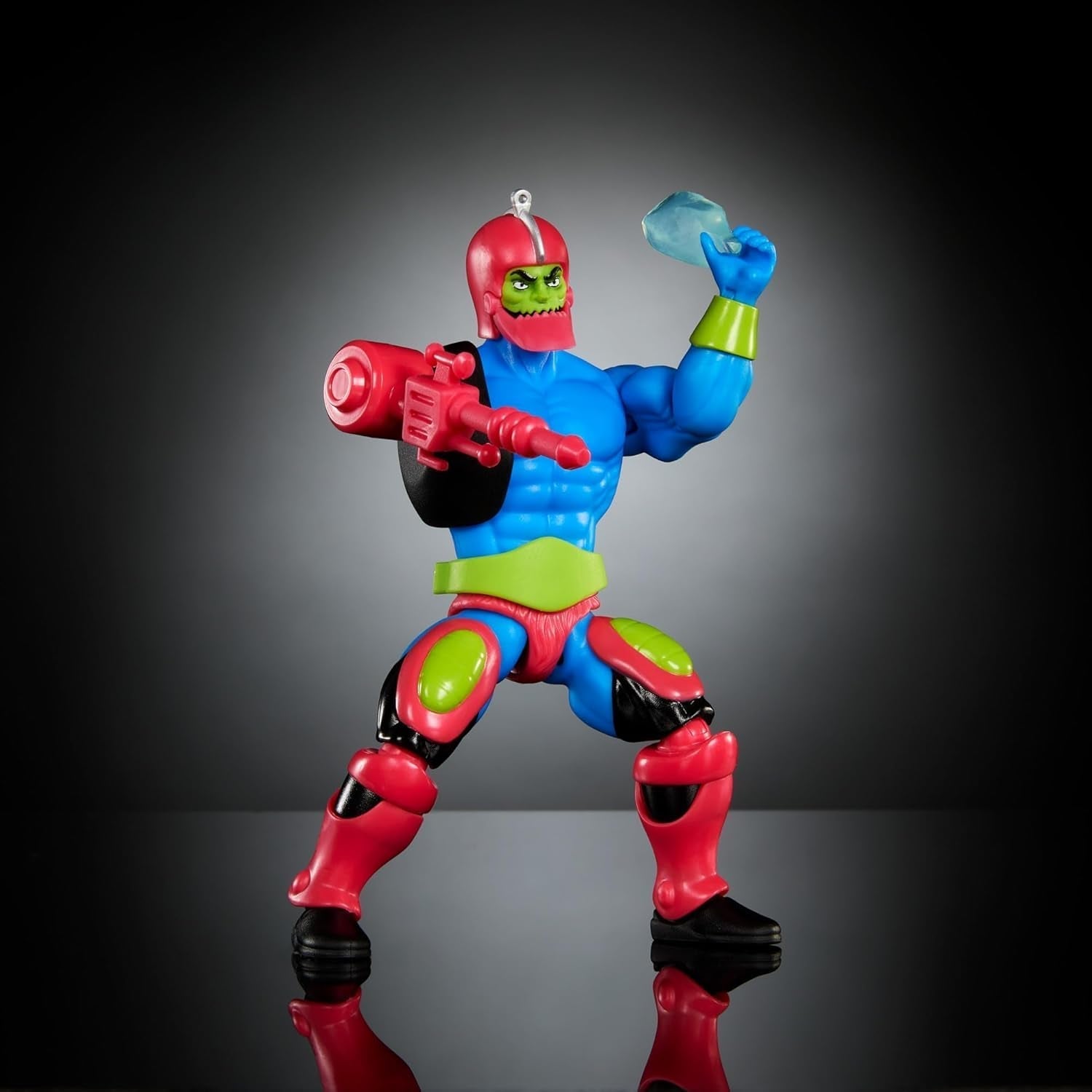 Masters of the Universe Origins Actionfigur Trap Jaw Sammelfigur, ca. 14 cm großes, beliebtes MOTU-Bösewicht-Spielzeug mit 16 beweglichen Gelenken und Zubehör, HYD41, [Mehrfarbig] Actionfiguren Naty Shop