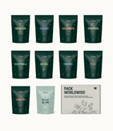 Auswahl an Incapto-Kaffeebohnen weltweit | Auswahl von 10 Ursprüngen aus aller Welt | Spezialitätenkaffee | 100 % Arabica | Ideal als Kaffee-Geschenkset | Für Kaffeeliebhaber | 10 Packungen x 100 g