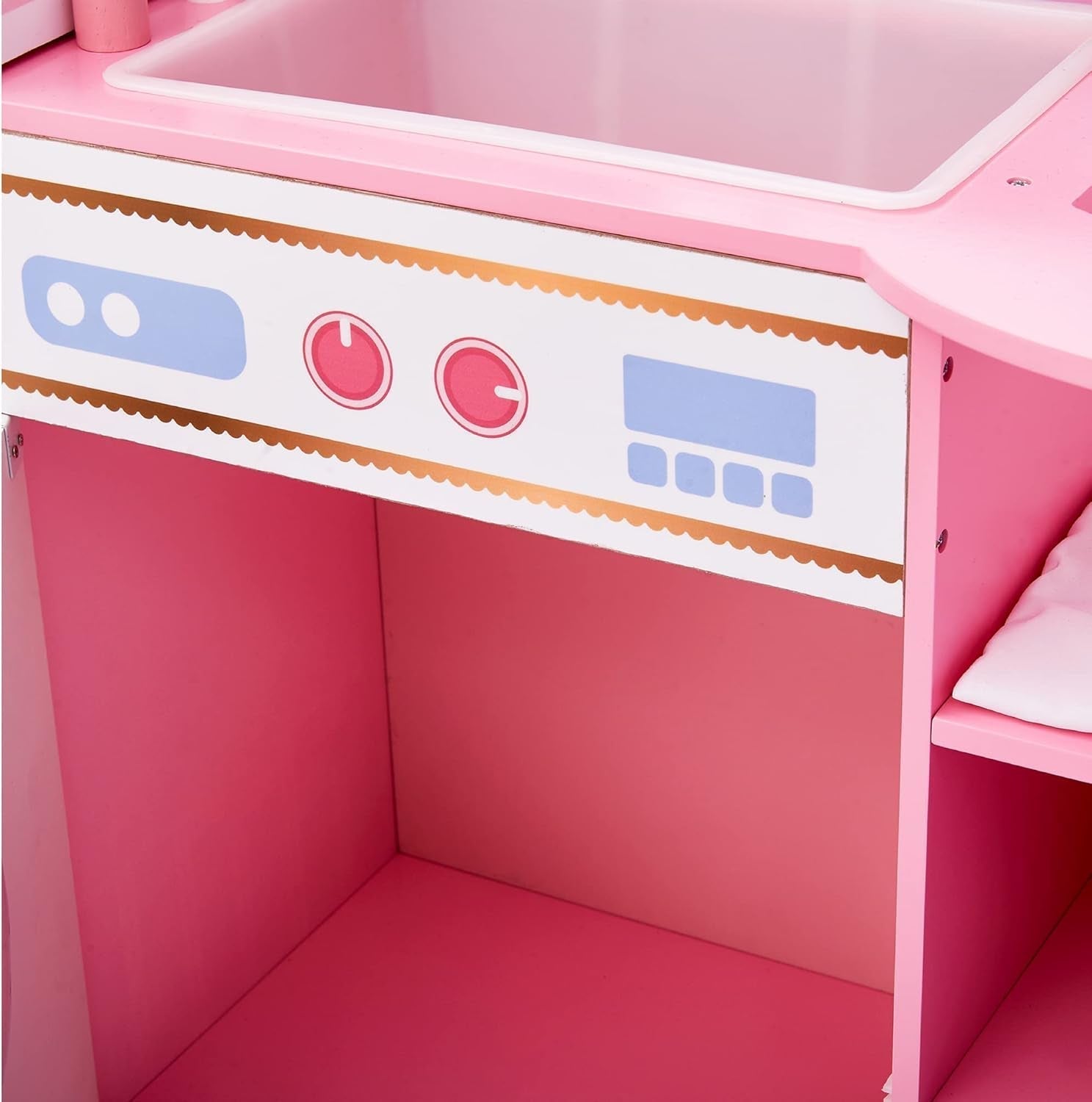Olivia'S Little World Teamson Kids 18 Zoll Babypuppen Holzpuppenhaus Doppelseitiges Kinderzimmer TD-11460W Puppenhäuser Naty Shop
