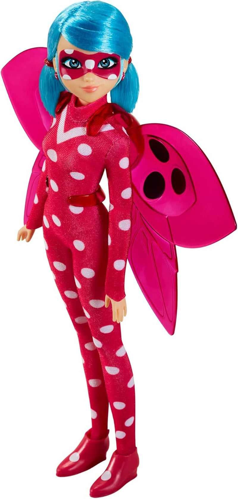 Bandai – Miraculous Ladybug – Puppe Marinette Farbwechsel-Überraschung – Miraculous-Gliederpuppe, 26 cm + 3 Überraschungen – zufälliges Modell – P50390 Puppen Naty Shop Cosmobug