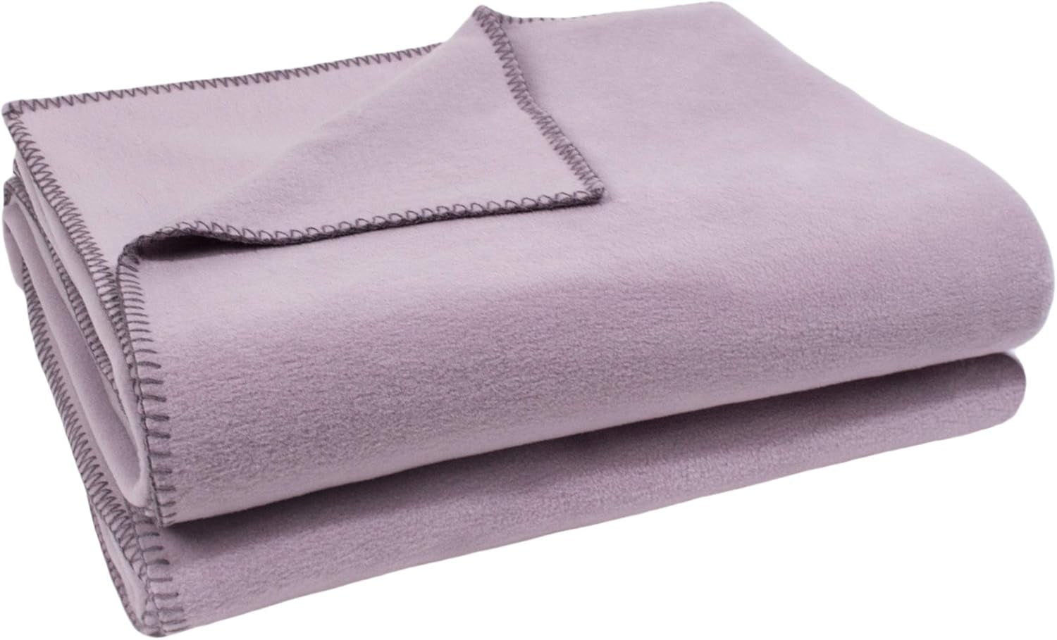 Zoeppritz-Decke in der Farbe: Rot, aus 65 % Polyester, 35 % Viskose, Größe: 160 x 200 cm, 103291-235-160 x 200 Zoeppritz-Betten und Bettdecken seit 1828 405 blasser Lavendel 160 x 200 cm
