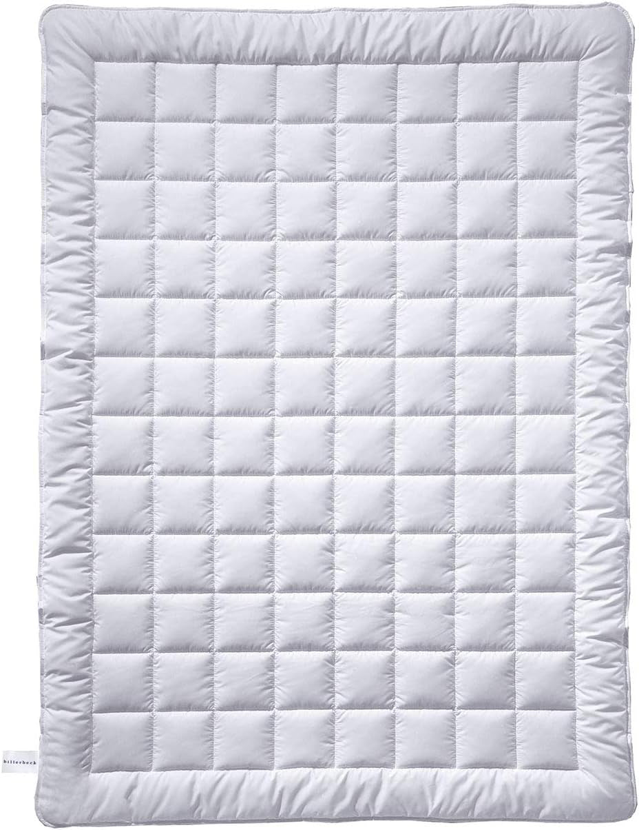Billerbeck Vanessa Superlight Steppdecke – Sommerdecke – 155 x 220 cm – Baumwolldecke, kühlende Steppdecke, leichte Sommerdecke – 100 % Baumwolle, weiß Steppdecken und Steppdecken Naty Shop 135 x 200 cm Sommerlicht