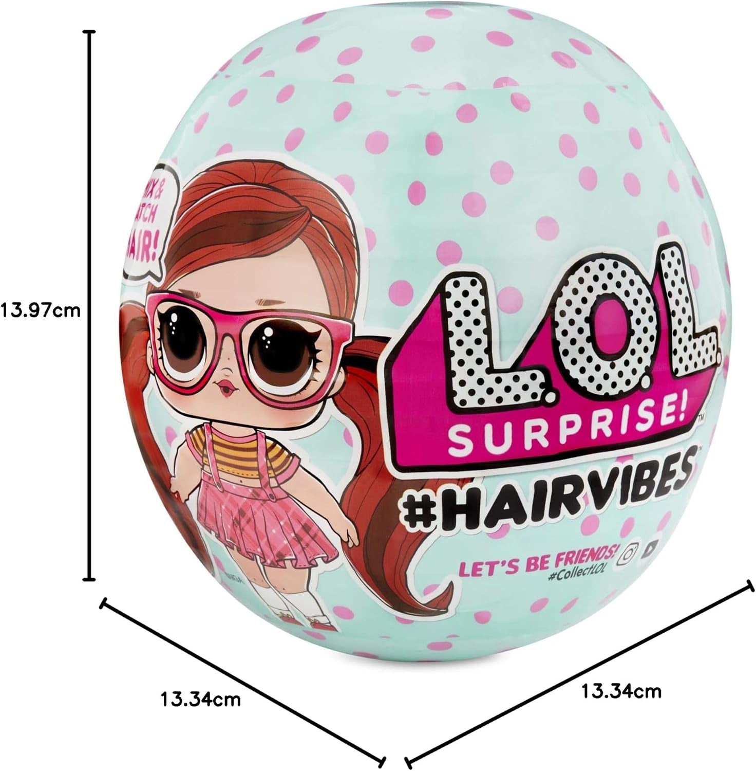 LOL Surprise Sammelpuppen für Mädchen – Mit 15 verschiedenen Überraschungen und Frisuren – #Hairvibes Dolls