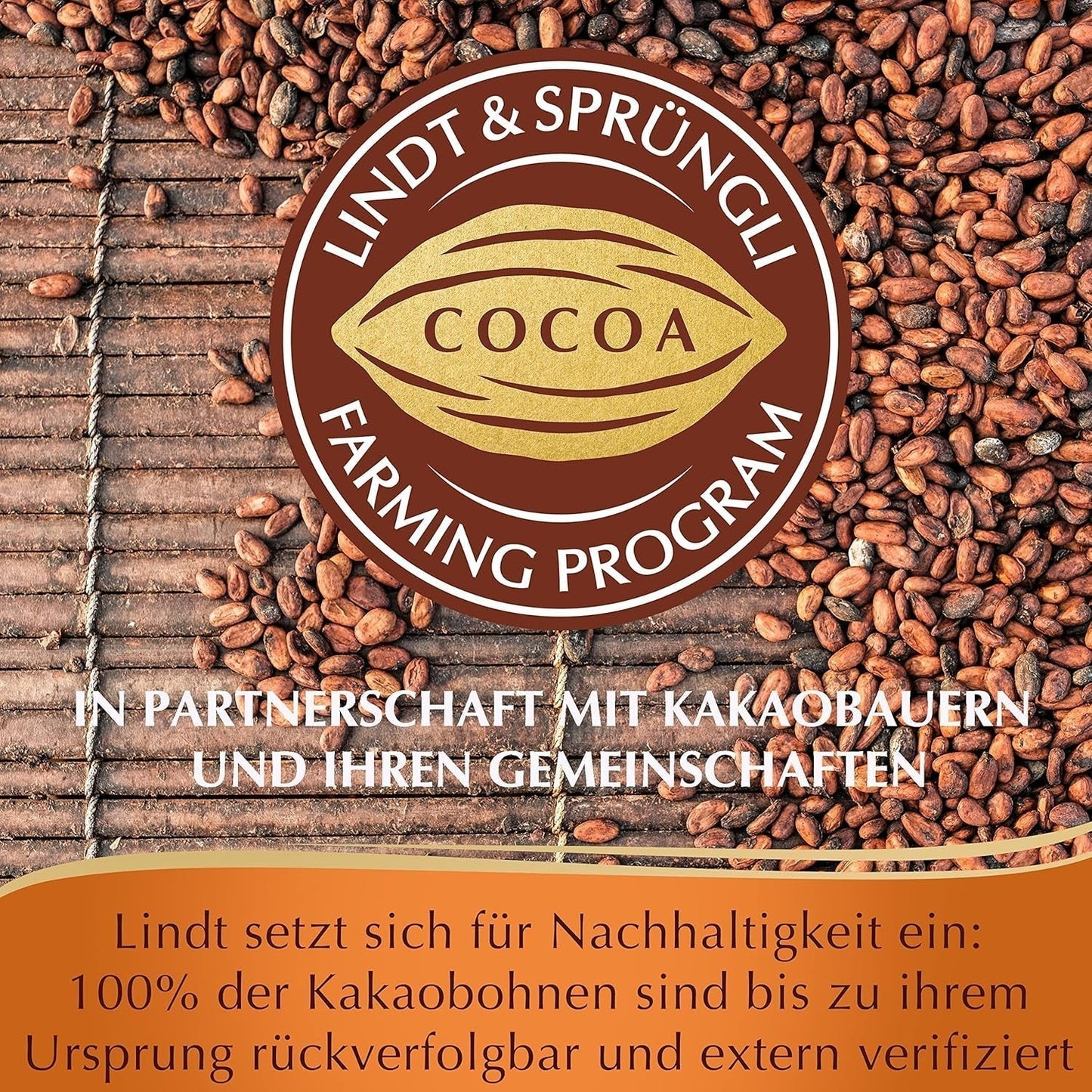 Lindt & Sprüngli Feines Backen Kuchenmischung, Backmischung, 8 Portionen, Laktosefrei, 400 G Mischung zum Backen und Kochen Naty Shop