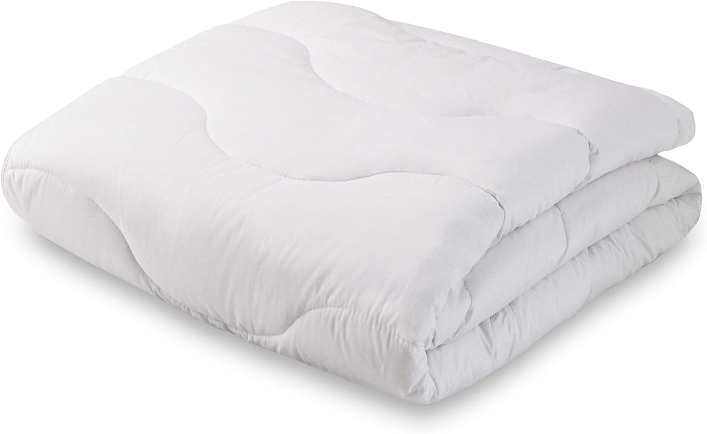 Anti-Milben-Bettdecke, natürliche Wärme, 240 x 260 cm. Steppdecken und Steppdecken Naty Shop Couette Anti-Acariens Naturel 400 260 x 240
