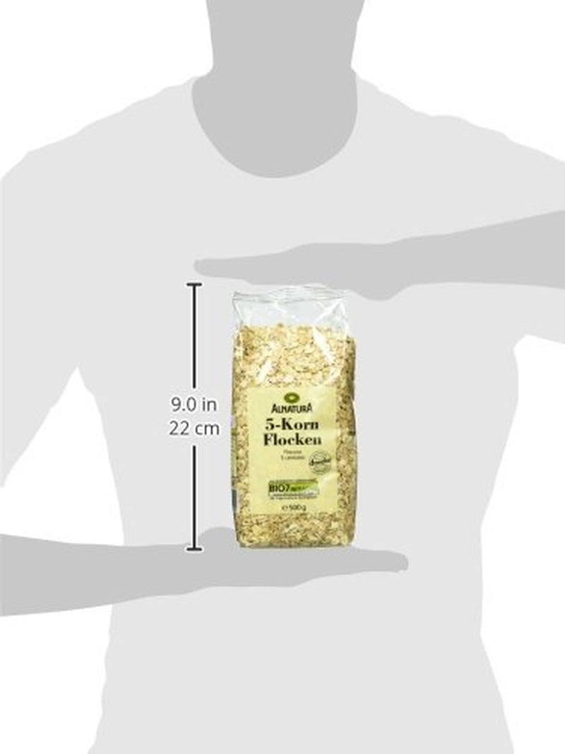 Bio-Flocken aus 5 Getreidesorten, 500 g