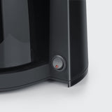 SEVERIN Filterkaffeemaschine mit Thermokaraffe, Kaffeemaschine für bis zu 8 Tassen, attraktiver Filterkaffeebereiter mit isolierter Karaffe, Schwarz, 1 Liter, KA 9306