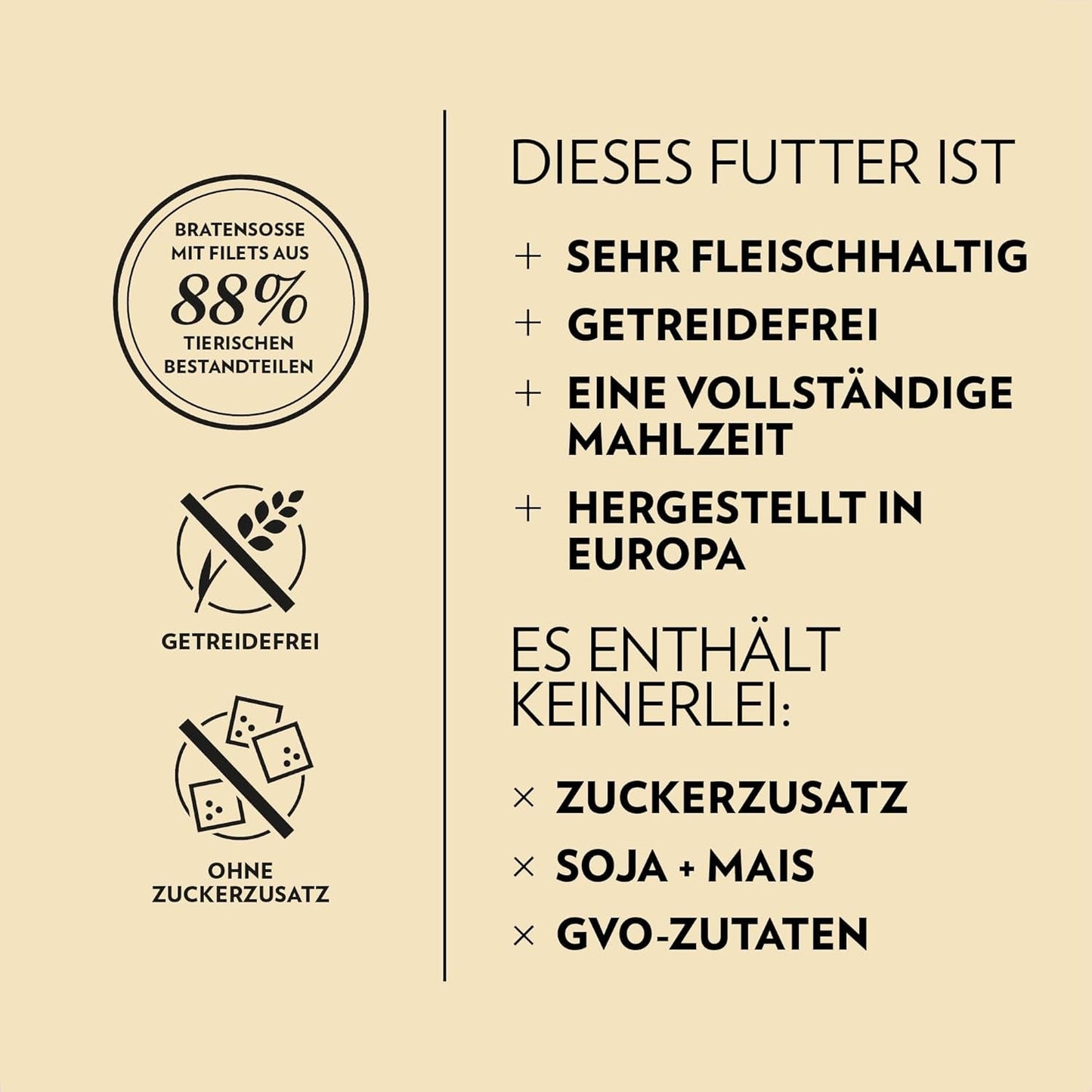 PrimaCat - Klassisches Nassfutter für Katzen, Vogelgeschmack in Soße, 28 x 85 g