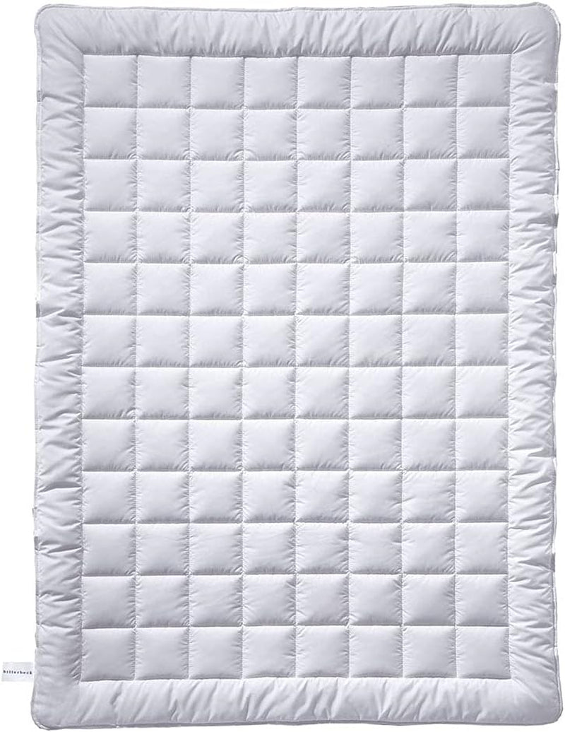 Billerbeck Vanessa Superlight Steppdecke – Sommerdecke – 155 x 220 cm – Baumwolldecke, kühlende Steppdecke, leichte Sommerdecke – 100 % Baumwolle, weiß Steppdecken und Steppdecken Naty Shop 155 x 220 cm Sommerlicht