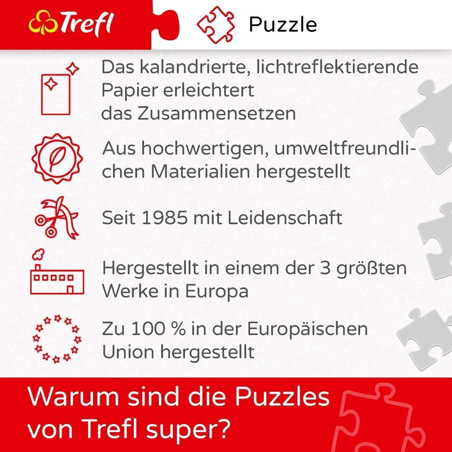 Trefl TR27119 Lustige Hundeporträts II 2000 Teile, Premium-Qualität, für Erwachsene und Kinder ab 12 Jahren Puzzle, farbiges Puzzle Naty Shop