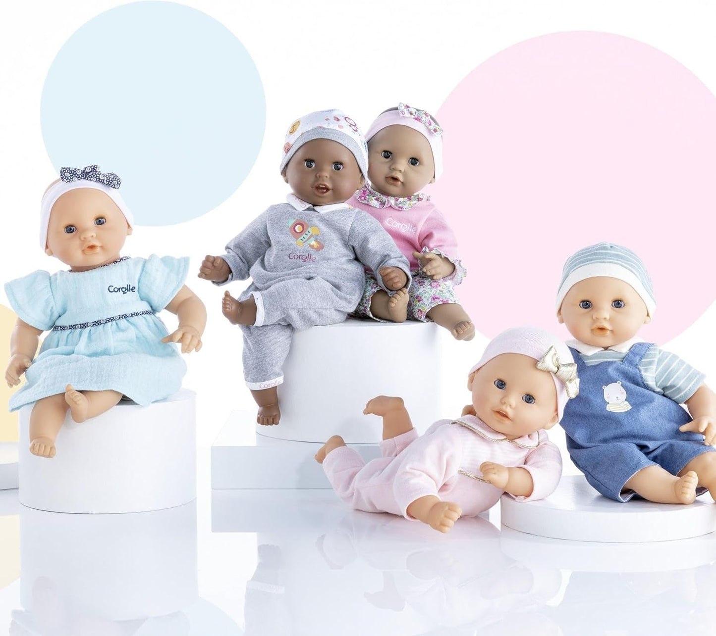 Corolle 9000100270 – Mon Premier Poupon Calin Manon Französische Puppe mit Talisman und Vanilleduft