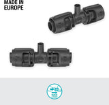 Gardena Micro-Drip-System T-Stück für Sprühdüsen: Verbindung zwischen 13 mm Rohren und einer Sprühdüse, automatische Pflanzenbewässerung, schnelle und einfache Verbindungstechnik, wiederverwendbar (13206-20)