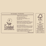 Toilettenpapier Renova Eco Love & Action, 4 Stück
