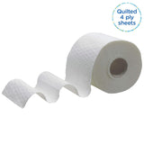 Kleenex Premium Toilettenpapierrollen 8484, Toilettenpapier 24 Rollen x 160 Puffblätter, 4-lagiges Toilettenpapier, 100 % reine Faser, hochwertig, reißfest und weich (2er-Pack)