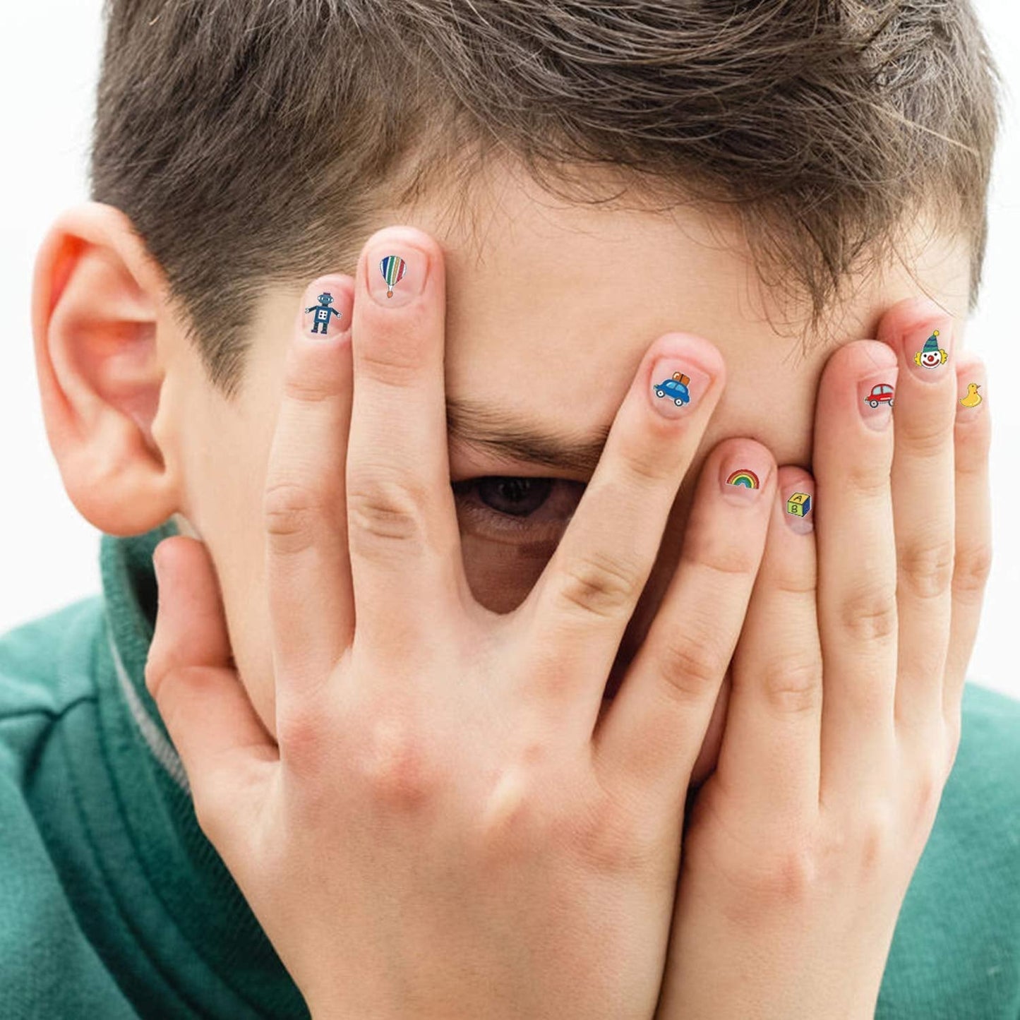 Nagelaufkleber für Kinder und Mädchen, über 600 Designs, Tiere, Früchte, Dinosaurier, Autos, Blumen, selbstklebende 3D-Nagelaufkleber für Kindergeburtstag, Party, Tee, Nagelstudio und Spa-Geschenk