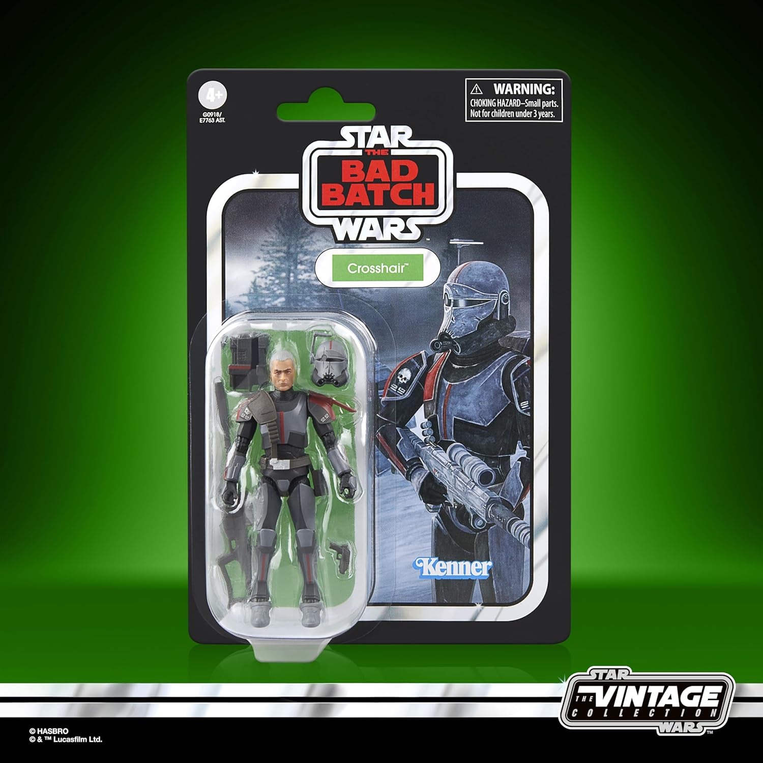 Star Wars Vintage Crosshair Collection, Star Wars: Bad Batch Actionfigur zum Sammeln (9,5 cm) Actionfiguren Naty Shop