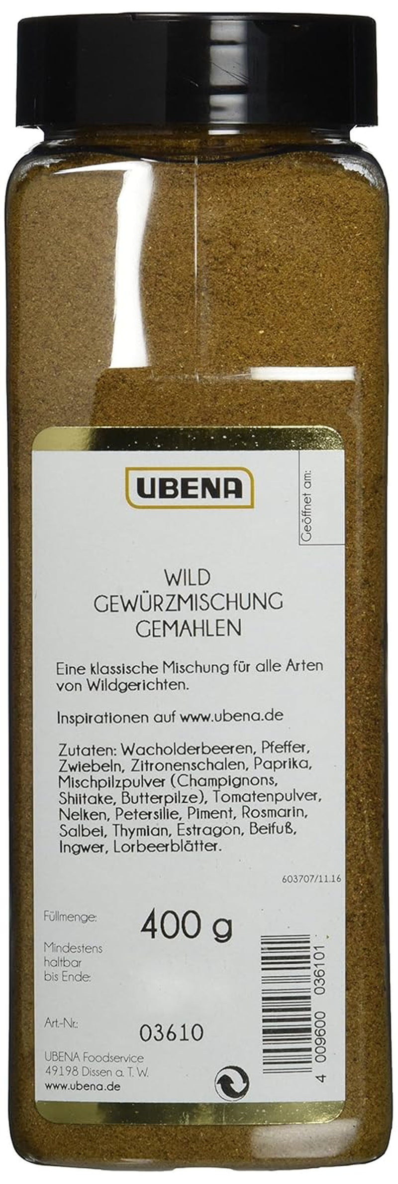 Wildgewürze 400 g, 1er Pack (1x 0,4 kg)