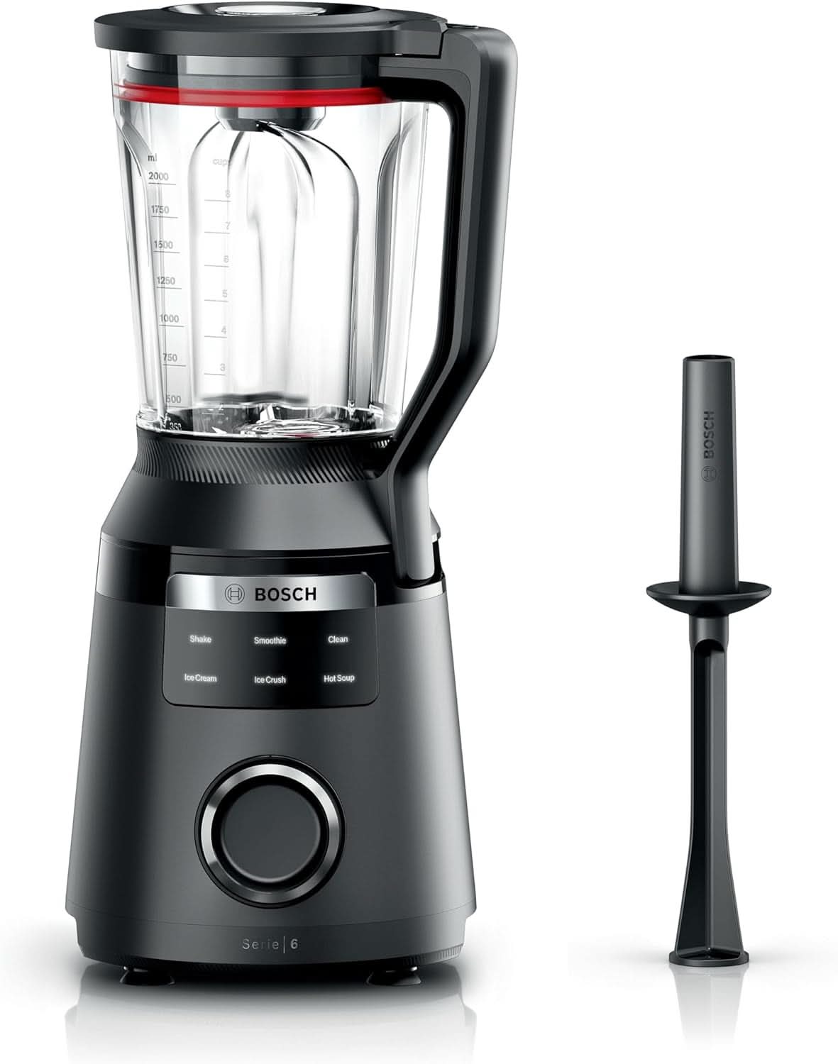 Vitapower Standmixer, Serie 6, 1.800 W, 6 Programme, Prospeed Klingen, Tritan™-Krug, Schwarz, MMB6652B Kitchen Naty Shop