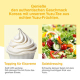 Easycookasia Koreanisches Getränk – Yuzu-Tee | Fruchtig, süß und zitrisch | Mit Vitamin C | Für Tee, Limonade, Cocktails und Desserts | Entdecken Sie die asiatische Teekultur (500g)
