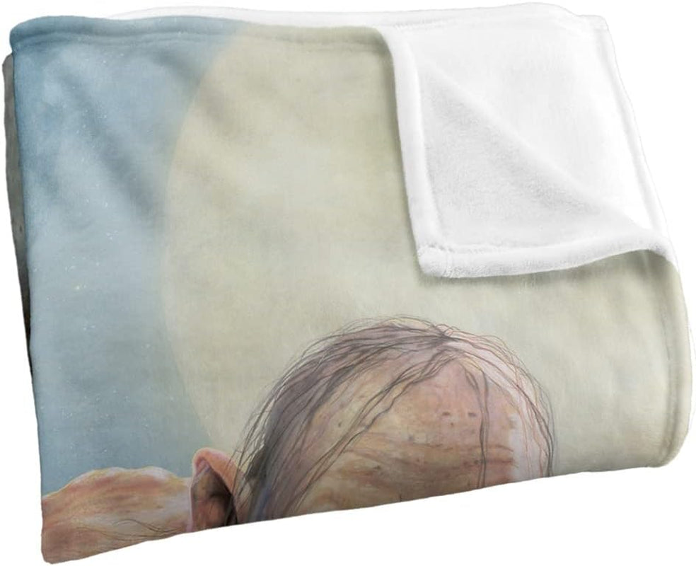 Herr der RINGE Bequeme Seidendecke, superweich, 152 x 127 cm. Betten und Bettdecken von Logovision
