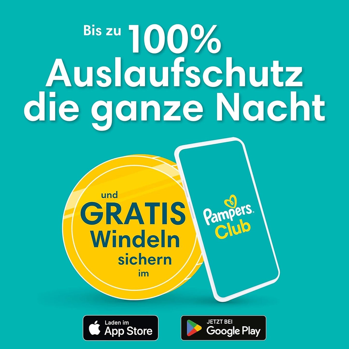 Pampers Babywindeln, Größe 2 (4–8 kg), Harmony, Half Moon Box, sanfter Hautschutz und pflanzliche Inhaltsstoffe, 240 Stück