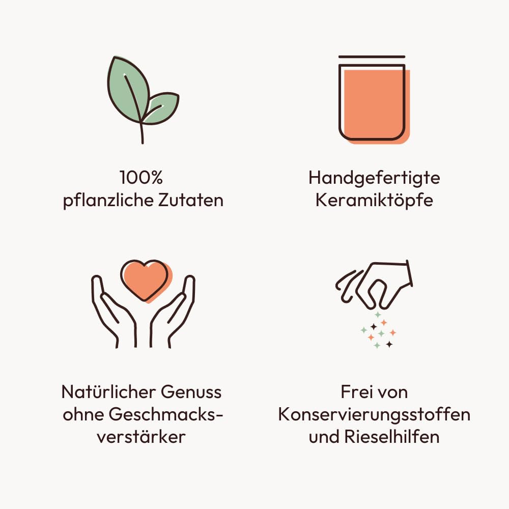 Potluck | Kebab- und Gyros-Gewürz | Gewürzzubereitung im Keramiktopf | 50g | Vegan, glutenfrei und mit natürlichen Zutaten