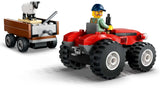 LEGO City Traktor mit Anhänger – Bauernhofspielzeug mit Traktor und Tierfiguren – Montessori-Spielsets für Jungen und Mädchen ab 4 Jahren – Geschenk mit 2 Minifiguren 60461 Bausets Besuchen Sie den LEGO-Store